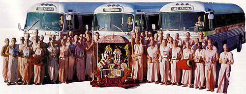 WHAT CAN TURN A GREYHOUND BUS INTO A TEMPLE?