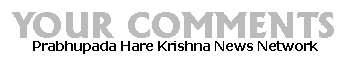 Hare Krishna Article Comments System