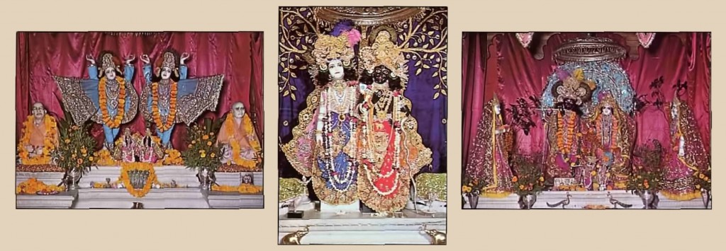 ISKCON Krishna Balarama Deities at Temple Opening 