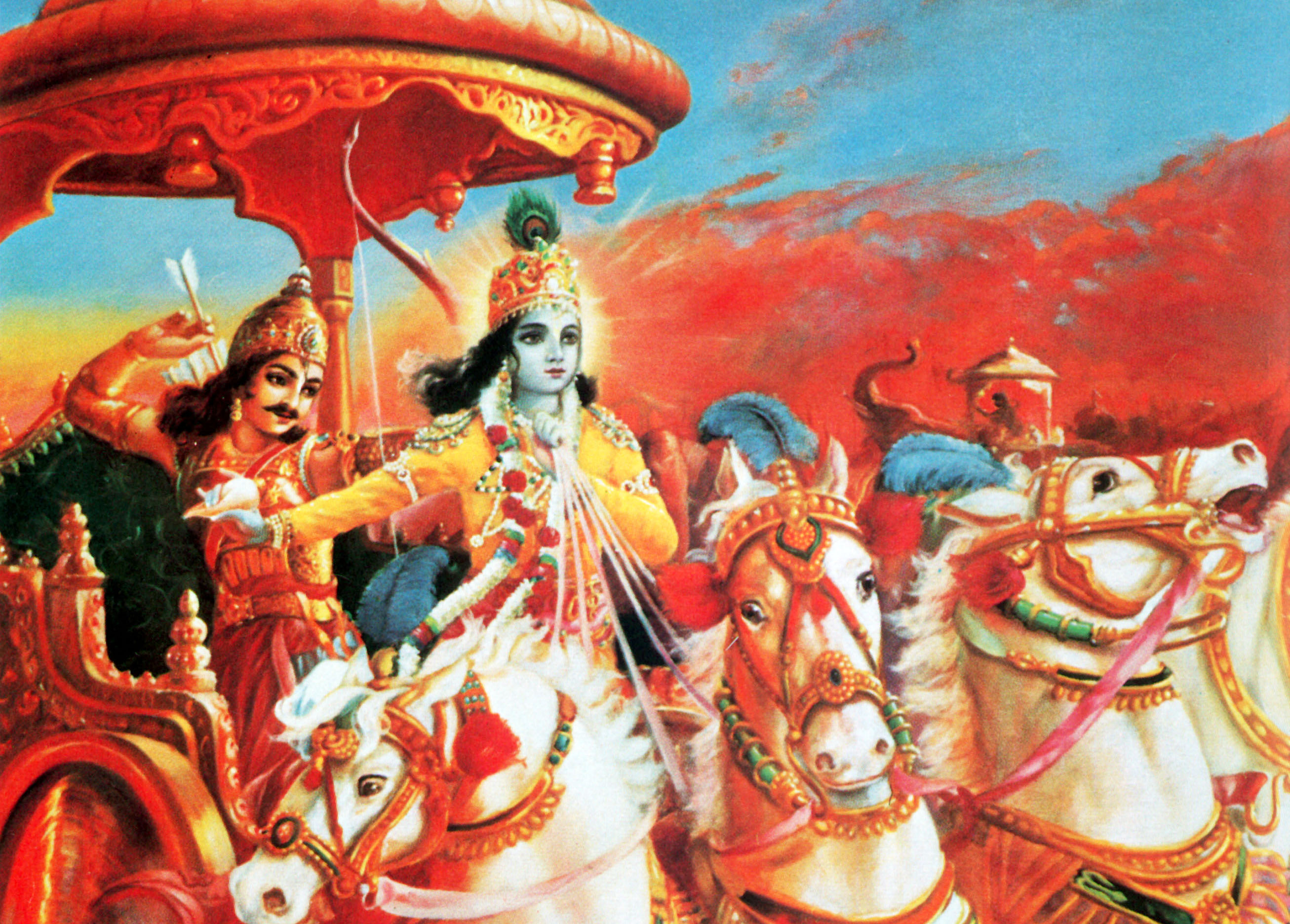 https://krishna.org/wp-content/uploads/2011/08/Krishna-and-Arjuna-on-the-Battlefield-of-Kuruksettra.jpg