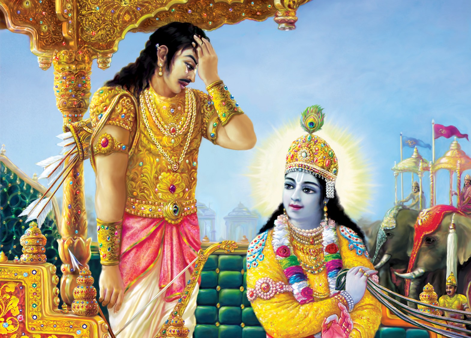 Arjuna could not practice Meditational Yoga, hatha or astanga-yoga.