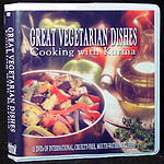 Great Vegetarian Dishes -- 11 DVD Set -- Cooking With Kurma