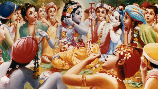 The Hare Krishna Maha Mantra