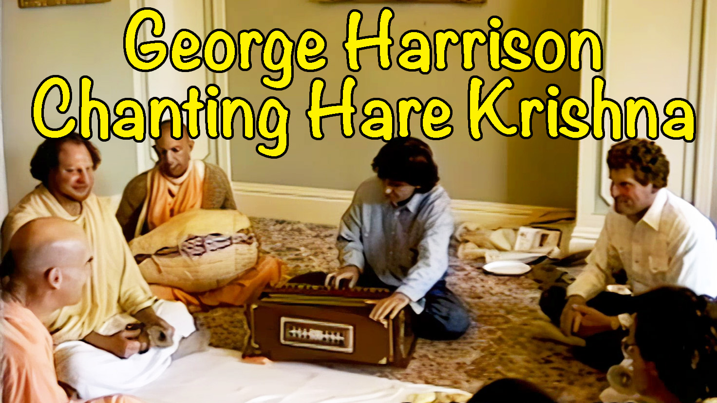 Hare Krishna Mantra -- Hit Record in 1969! - 1080p HD