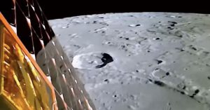 View from India's Moon Lander